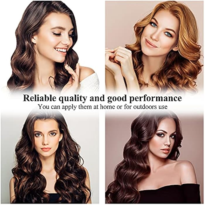 12 Pieces Hair Rollers Set, Self Holding Rollers Salon Hairdressing Curlers DIY Curling Tool Hair Curlers Rollers Tools for Men Kids Women (40 mm) - Image 4